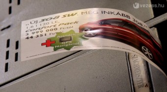 Autók a postaládában