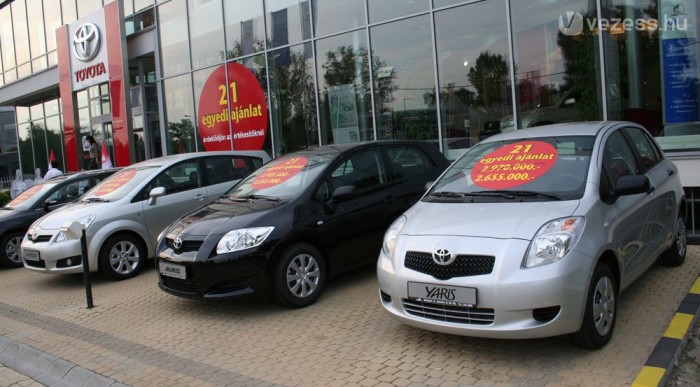 Most kell autót venni? 8 | Vezess Komoly engedményeket ad a Toyota-hálózat is