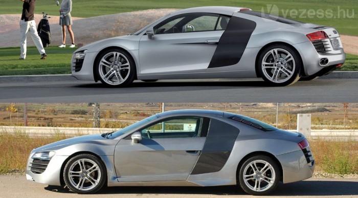 Audi sportkocsi óccsóé 6