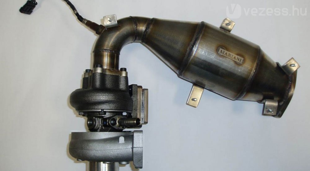 Új turbó és katalizátor