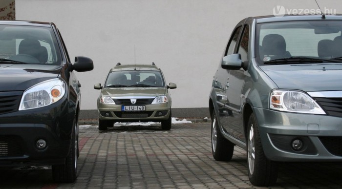 Mindhárom Daciával történt valami