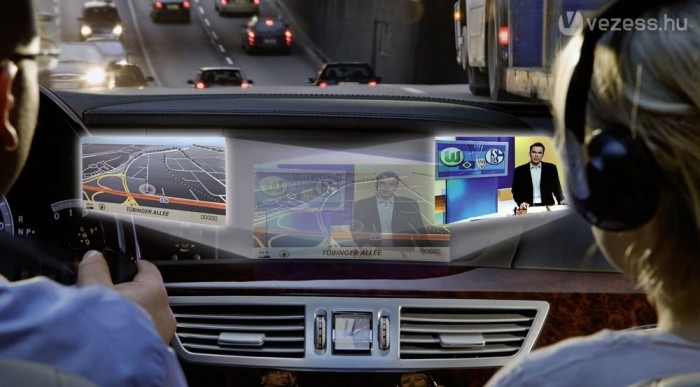 A Mercedesnél luxus a kettős látás 3 | Vezess Jövő nyáron valóság lesz