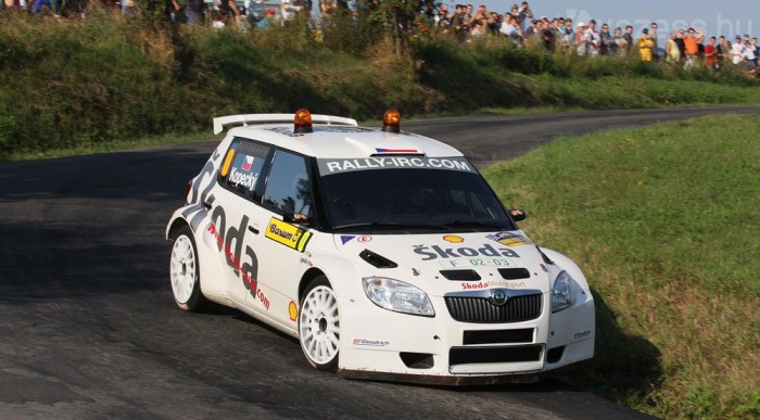 Kopecky hazai futamokon már kipróbálta