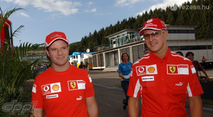 Schumi legyint Barrichellóra 6 | Vezess Barrichello csak igazat mond, Schumacher csak legyint