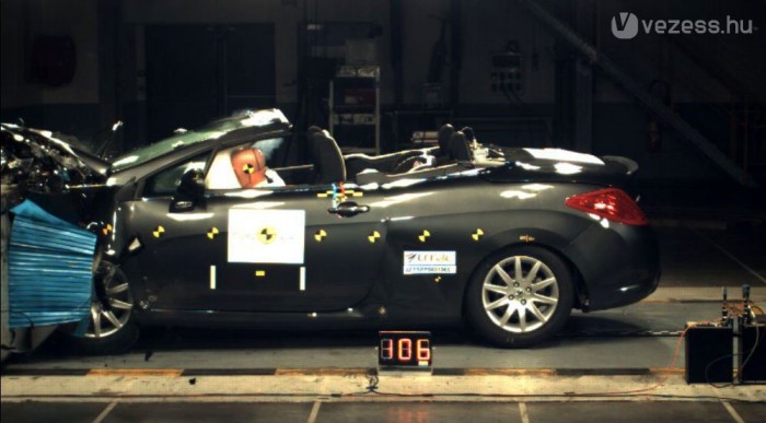 Strapabíró kabrió – Peugeot 308 CC 5 | Vezess Tető nélkül is ötcsillagos biztonság