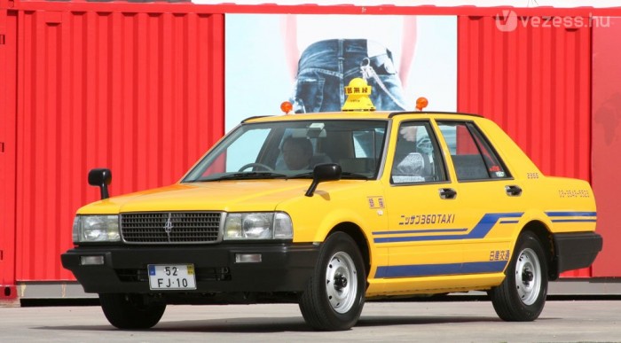Japánban sok az LPG-s taxi