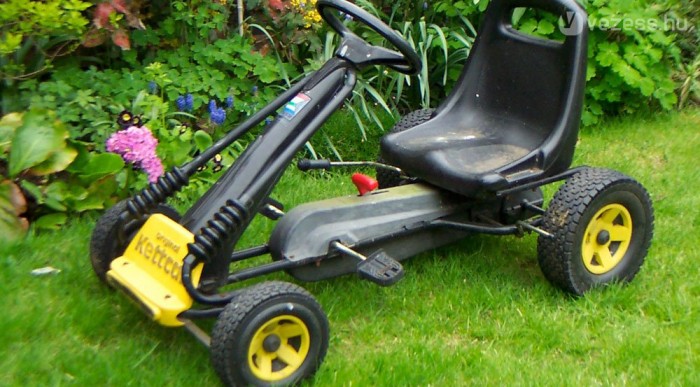 Az álmom: kézifékes gokart