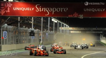 Átépítik a szingapúri pályát