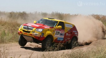 Szalay rosszul lett a Dakaron