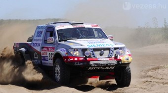 Palik szenved a Dakaron