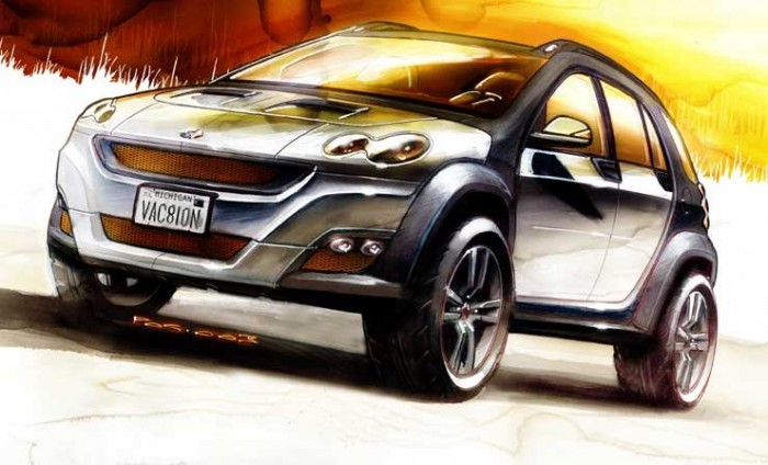 Homályban a kecskeméti Mercedes 10 | Vezess Elsőre elakadt a kis szabadidő-autó