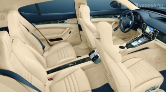 Újabb képeken a négyajtós Porsche