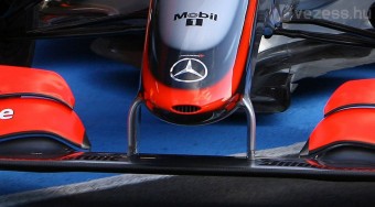 A Mercedes majdnem kiszállt