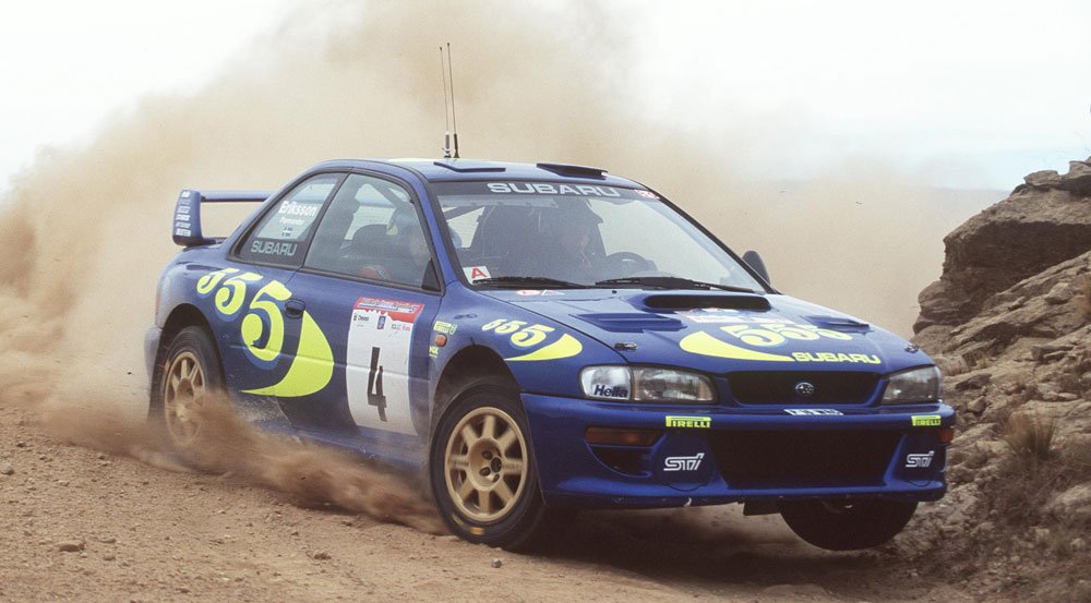 Eladó az első Subaru WRC 1