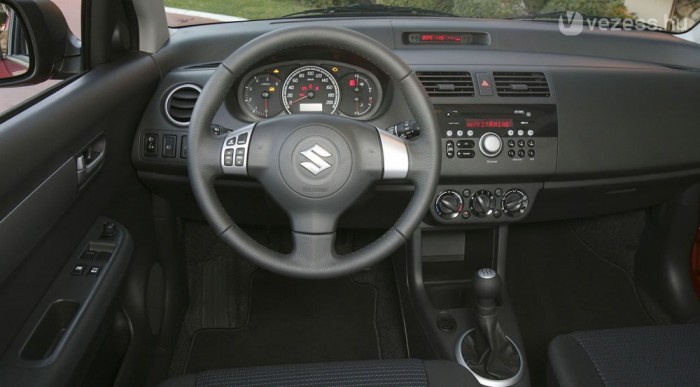 Belül sem szegényes a Swift