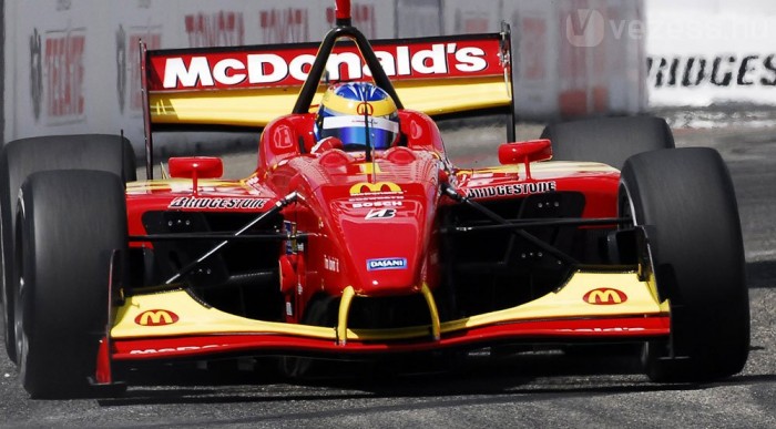 A Champcarban sikeres volt a francia