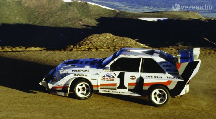 1987-ben a Golf kiesett, Röhrl győzött a hegyen