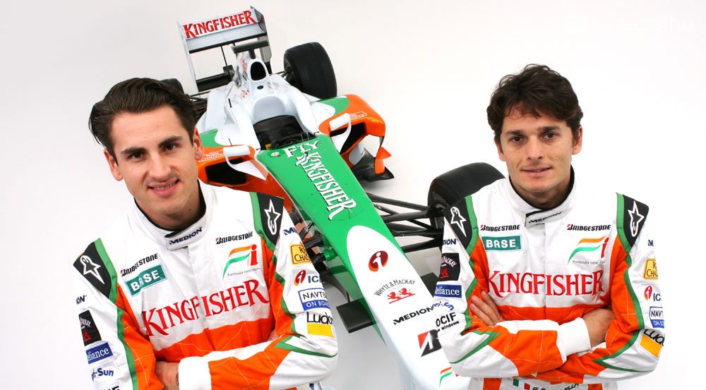 Íme a Force India!