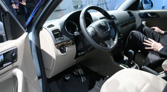 Igényes anyagok voltak a kiállított Yetiben