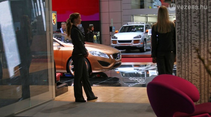 Békés nappali a stand alatt