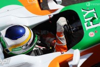 A Force India a helyére került