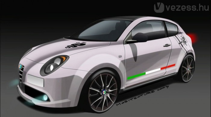 Gyors változat az Alfa MiTóból 3 | Vezess Egyedi felnik és díszek