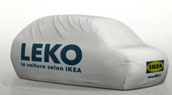 Autó az IKEA-tól