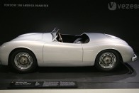 Spártai belső, kifejezetten Amerikának 356 America Roadster