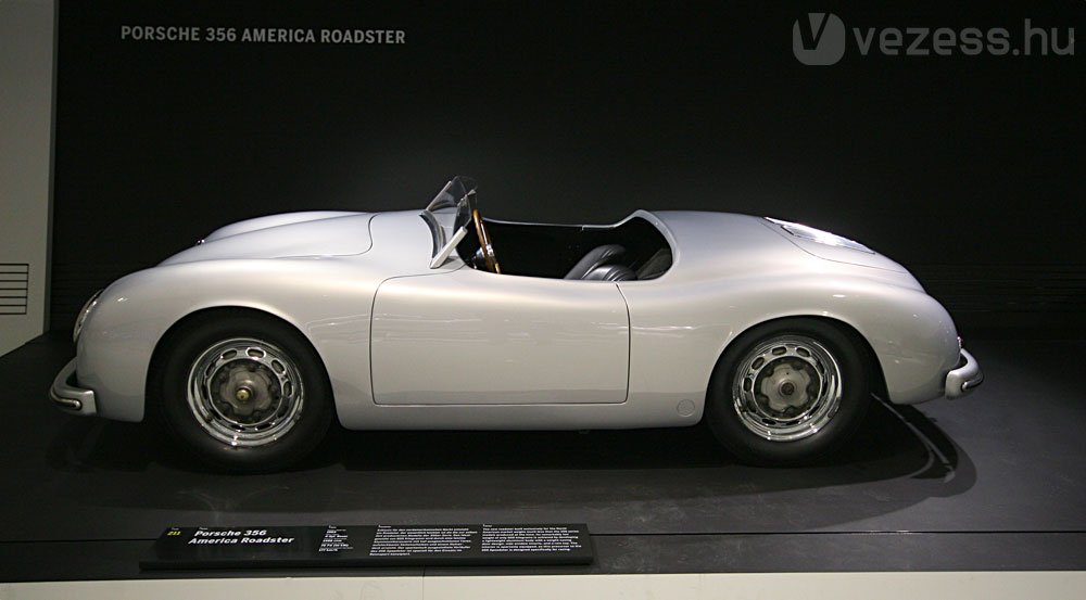 Spártai belső, kifejezetten Amerikának 356 America Roadster