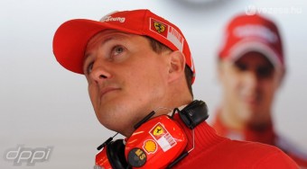 Schumacher nagyot esett