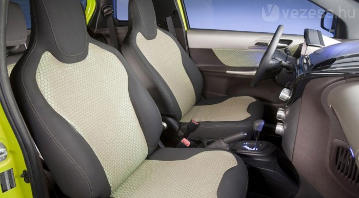 Minőségi anyagok az utastérben