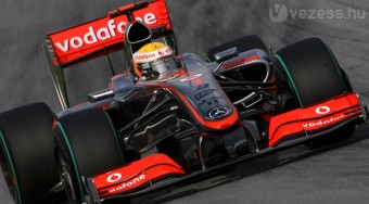 Hamilton a leggyorsabb Kínában