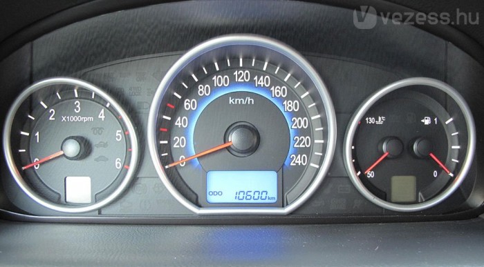 Itt még tartja magát a divatosnak gondolt kék világítás