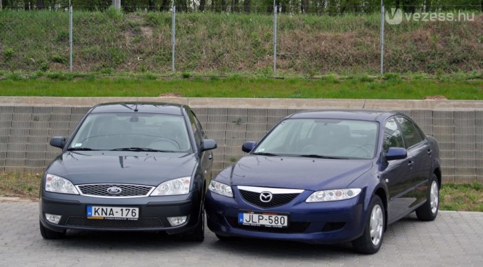 A Mondeo és a Mazda6 sportosabb a többieknél