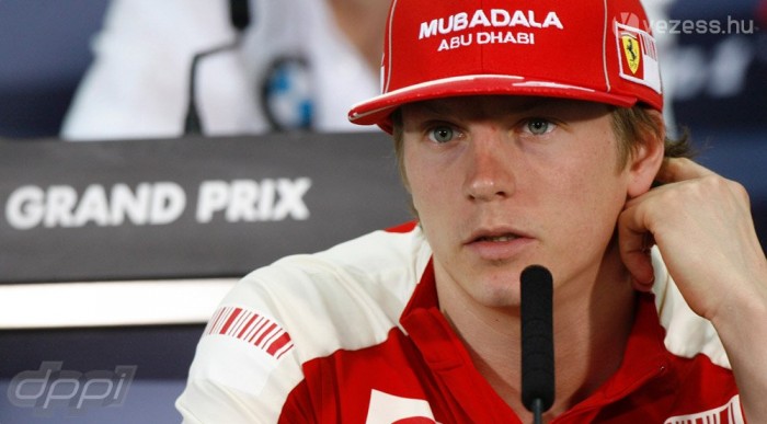 Räikkönen felkapta a vizet