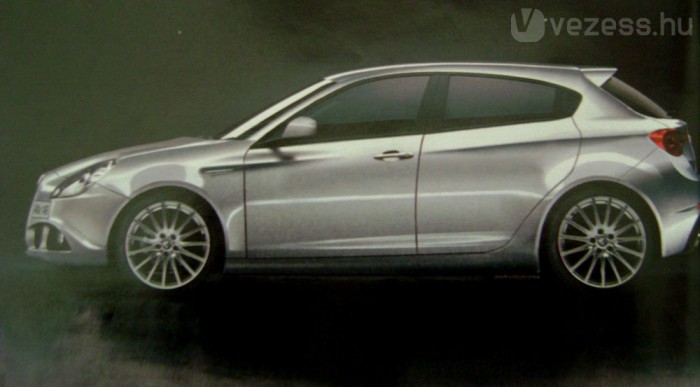 Érkezik a Golf-méretű Alfa Romeo 5