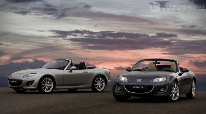 Most éppen így néz ki az MX-5