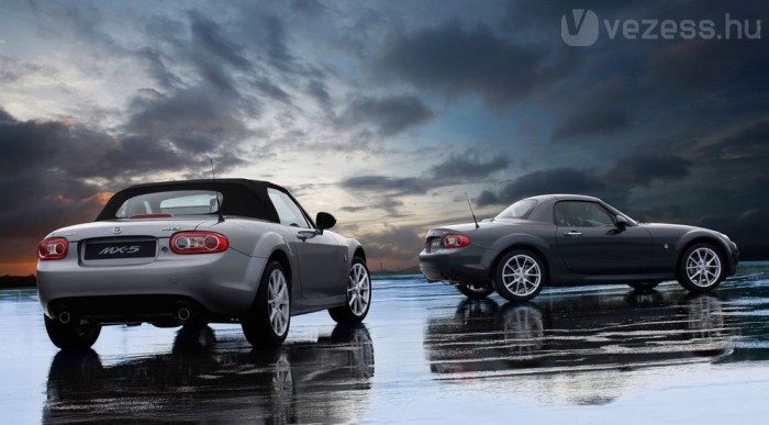 Kemény- és vászontetős kivitel