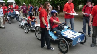 Léghajtású autók versenye