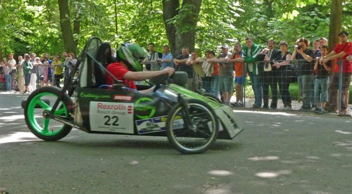 A Kawa kerék bírta a kiképzést