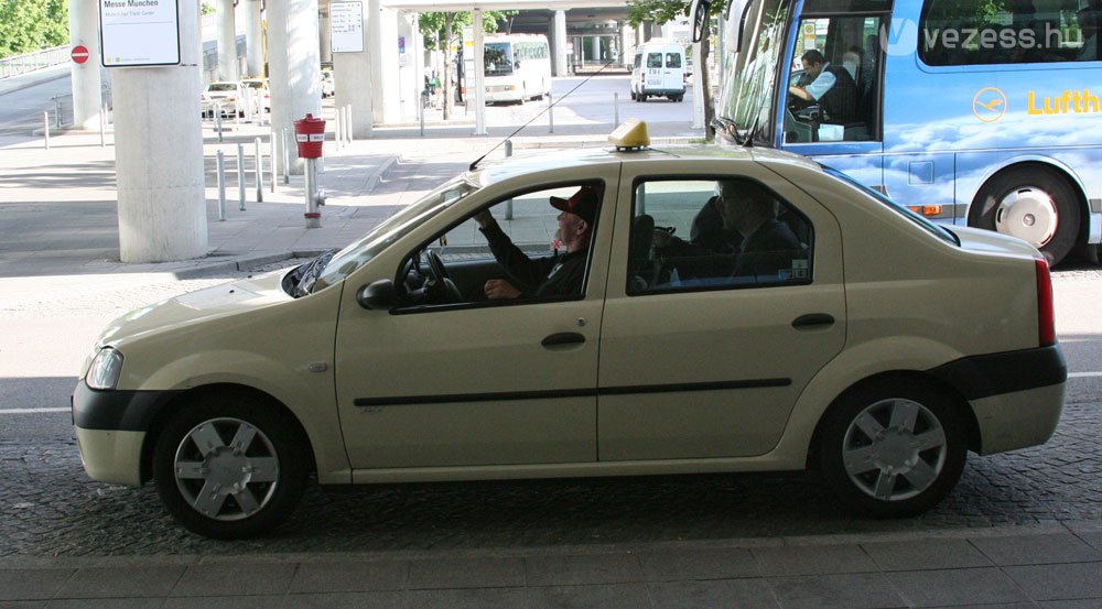 Münchenben nem büdös a Logan taxi