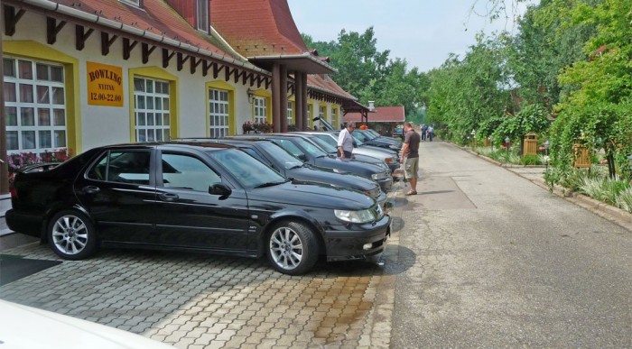 45 regisztrált autó vett részt a találkozón