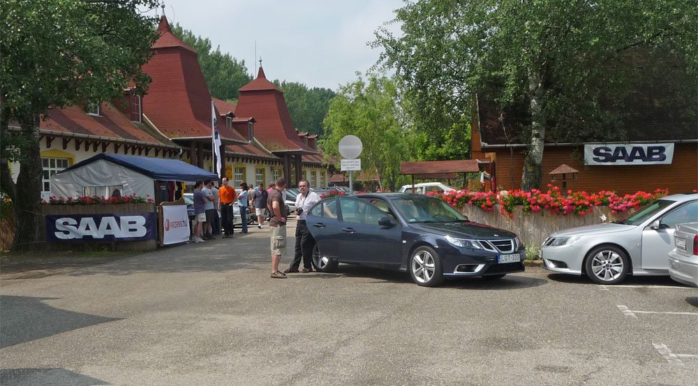 Egy Saab 9-3 Aero SS XWD és egy Saab 9-3 Aero SC Ttid modellt lehetett kipróbálni az importőr jóvoltából