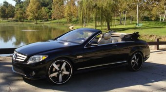 Kabrió a luxus Merciből