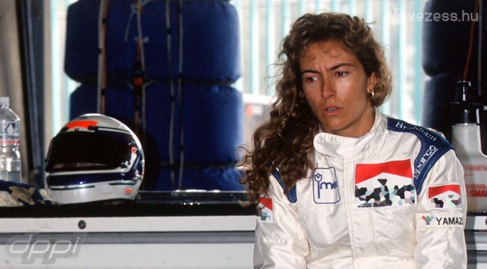 Az eddigi utolsó F1-es nő, Giovanna Amati
