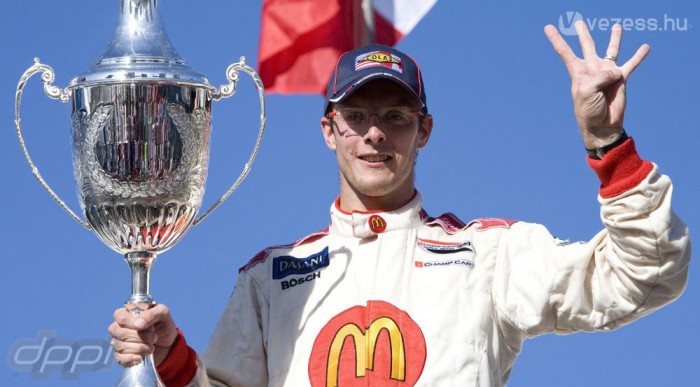A ChampCar-ban szanaszéjjel nyerte magát