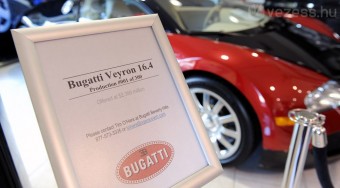 Félmilliárdot ér az első Bugatti Veyron