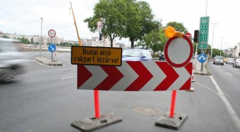 Katasztrófa a budai rakparton