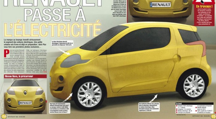 Mini autó lehet az első széria villany-Renault