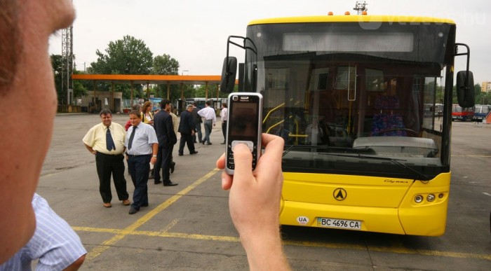 Ukrán buszok a BKV-nál 9 | Vezess Készül a fotó